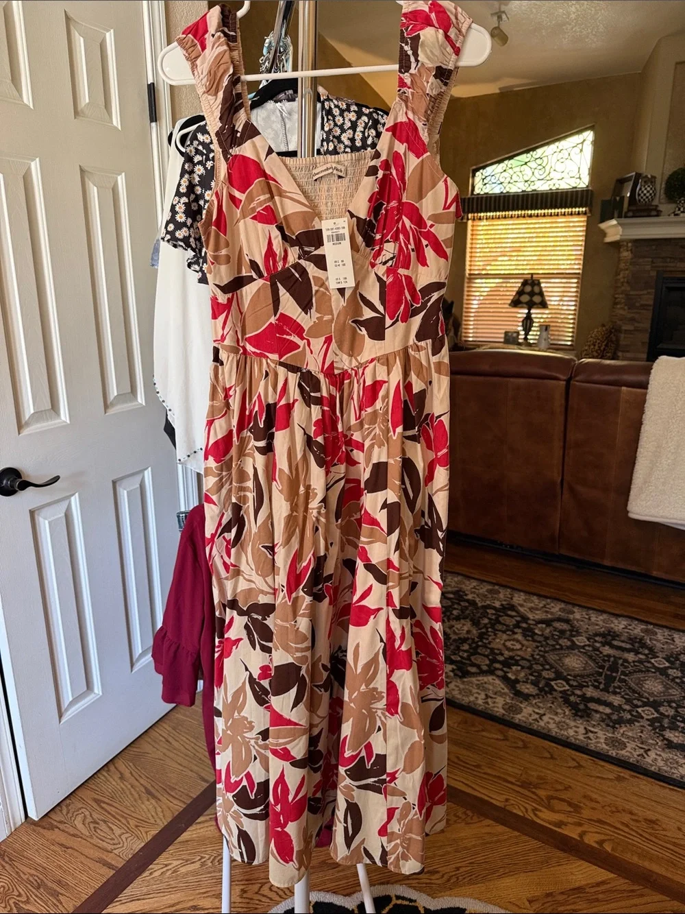 Abercrombie & Fitch sleeveless maxi